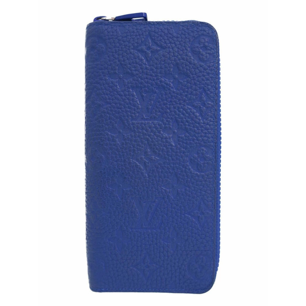 Louis Vuitton Taurillon Monogram Zippy Wallet Vertical Round Zipper Long